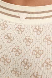 4G RHOMBUS SEAMLESS LEGGINS Beige