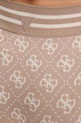 4G RHOMBUS SEAMLESS LEGGINS Marrone