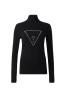 Guess Maglioni Maglioni LS TN MELANIE TRIANGLE LOGO SW Nero - Foto 1