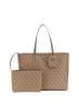 Guess Shopper Power Play Large Tech Tote Beige - Foto 1