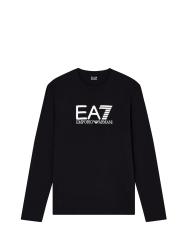 Emporio Armani T-shirt 7M000900 AF10373 MANICA LUNGA Bianco Nero 