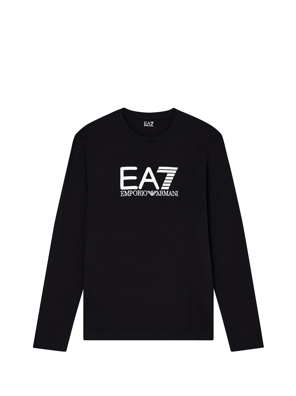 Emporio Armani T-shirt 7M000900 AF10373 MANICA LUNGA Bianco Nero 