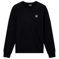 Emporio Armani Felpe 7M000908 AF10377 TRAIN VISIBILITY GIROCOLLO Nero