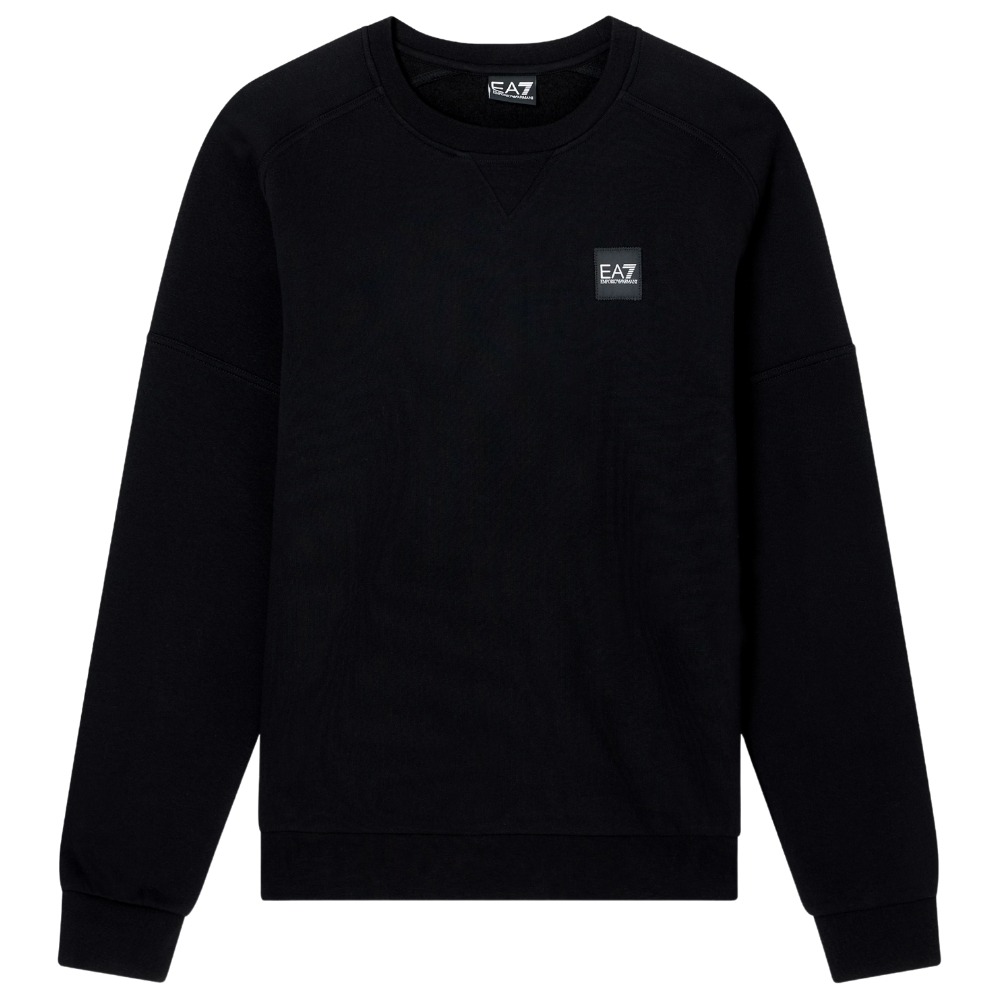 Emporio Armani Felpe 7M000908 AF10377 TRAIN VISIBILITY GIROCOLLO Nero