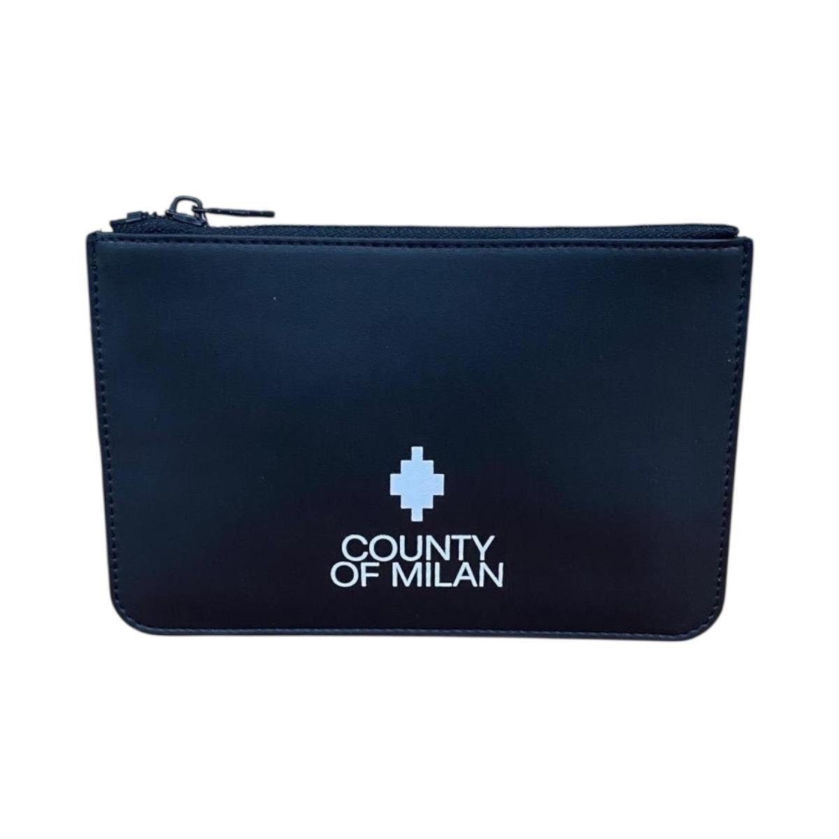County Of Milan Pochette MINI POCHETTE STAMPA Nero