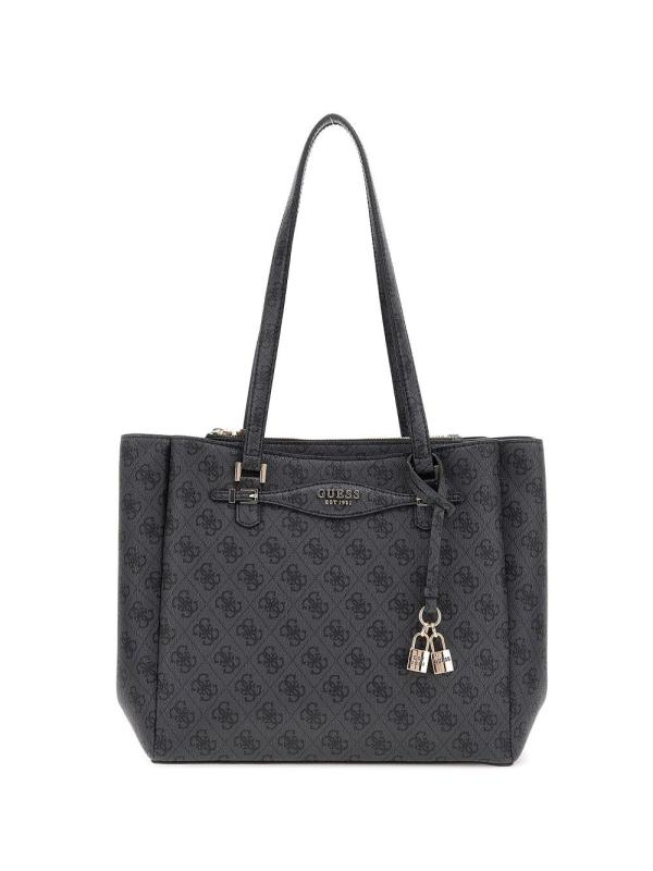 Katya shopping bag monogram Nero