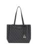 Guess Borse a spalla Katya shopping bag monogram Nero - Foto 1
