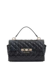 Guess Borse a mano IDRA HANDBAG BAG MONOGRAM Nero
