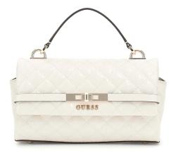 Guess Borse a mano IDRA HANDBAG BAG MONOGRAM Bianco latte