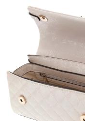 IDRA HANDBAG BAG MONOGRAM Bianco latte