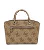 Guess Borse a mano QUEENSLAND LUXURY SATCHEL marrone - Foto 3