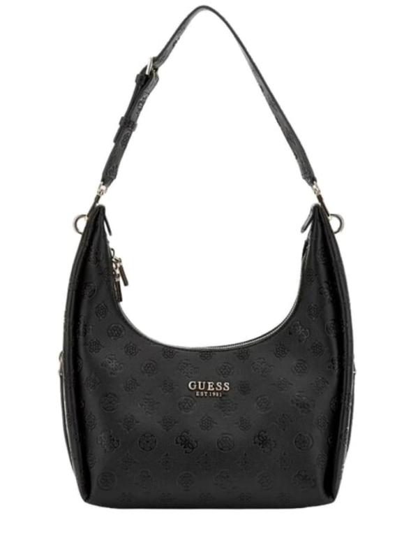PHOEBE HOBO SHOULDER BAG Nero