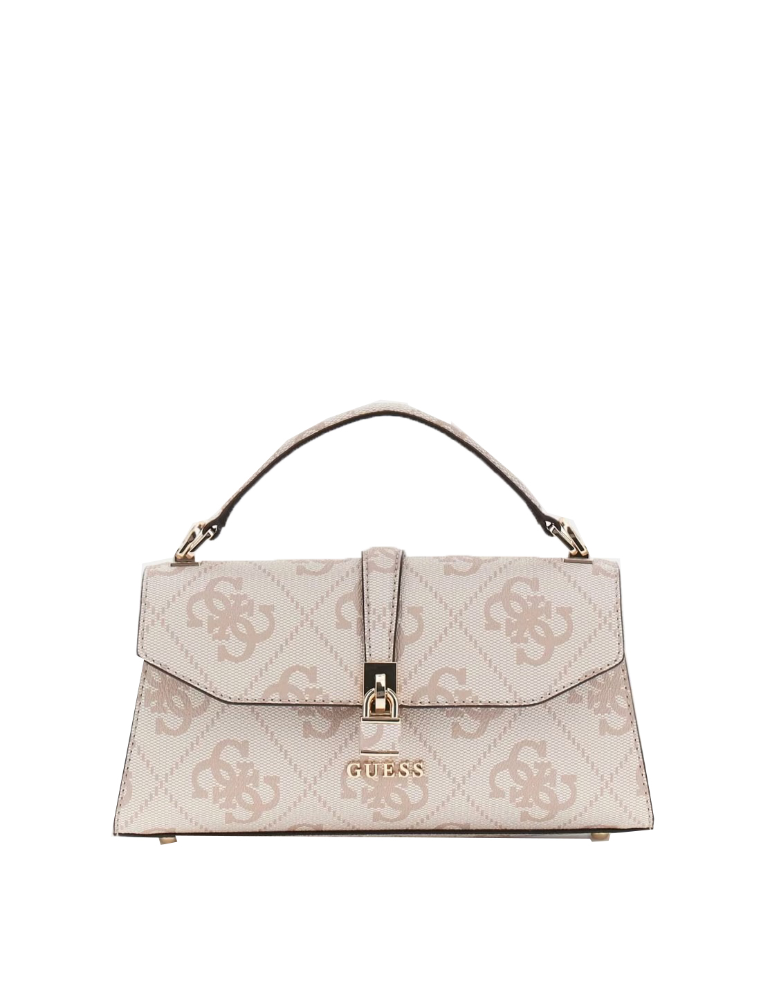 Guess Borse a mano QUEENSLAND TOP HANDLE FLAP Beige