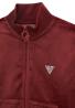 Guess Felpe COUTURE FULL ZIP SWEATSHIRT Bordeaux - Foto 2