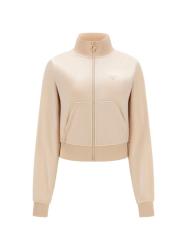 Guess Felpe COUTURE FULL ZIP SWEATSHIRT Rosa