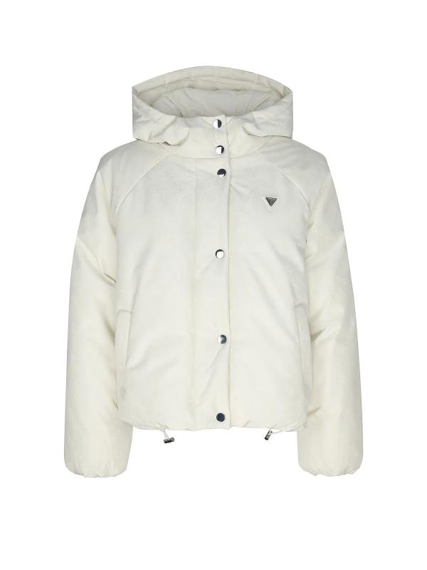 4G BOXY PUFFER JACKET Beige