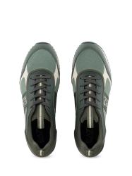 Sneakers Ea7 suede leather Verde