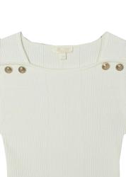 SL EVANGELINE SWTR Bianco