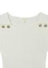 Guess Maglia SL EVANGELINE SWTR Bianco - Foto 3