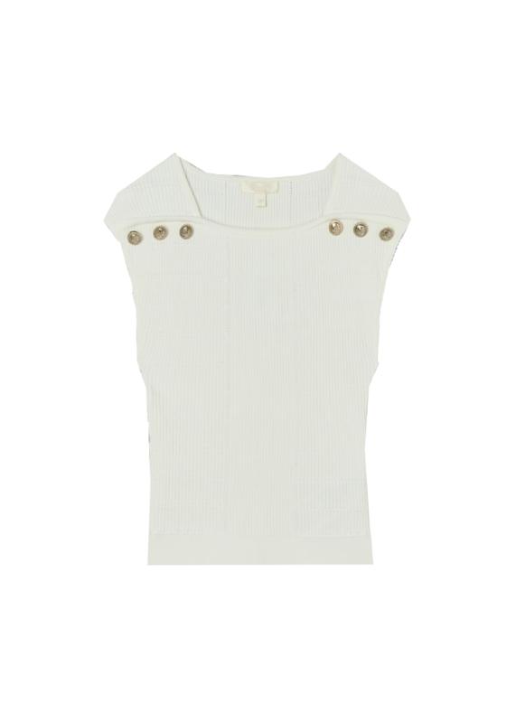 SL EVANGELINE SWTR Bianco