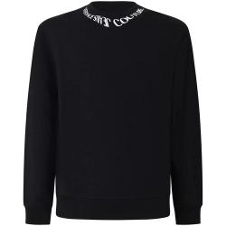 Versace Felpe 79UP302 R VJC LOGO LIQUIFY COLLAR Nero