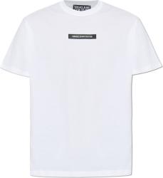 Versace T-shirt 79UP601 R SILICON PATCH  Bianco