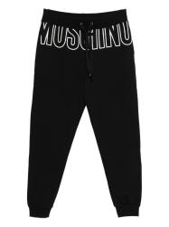 Moschino Tute V1A6810 COTTON FLEECE DIAGONAL Nero