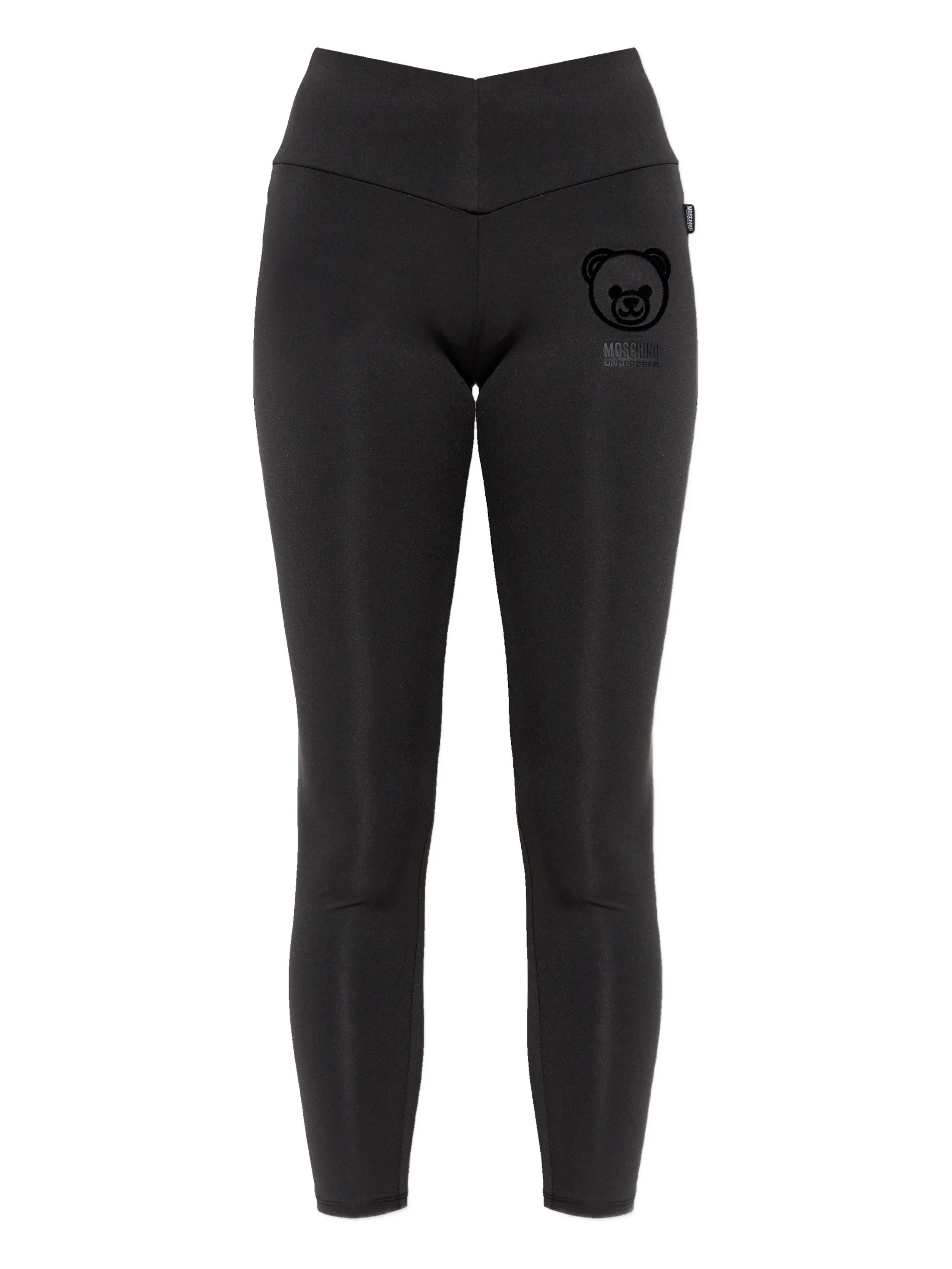 Moschino Leggins V6A6807 Home Pants TECH FABRIC Nero