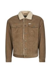 Guess Giubbotti GJ TRUCKER JACKET Marrone
