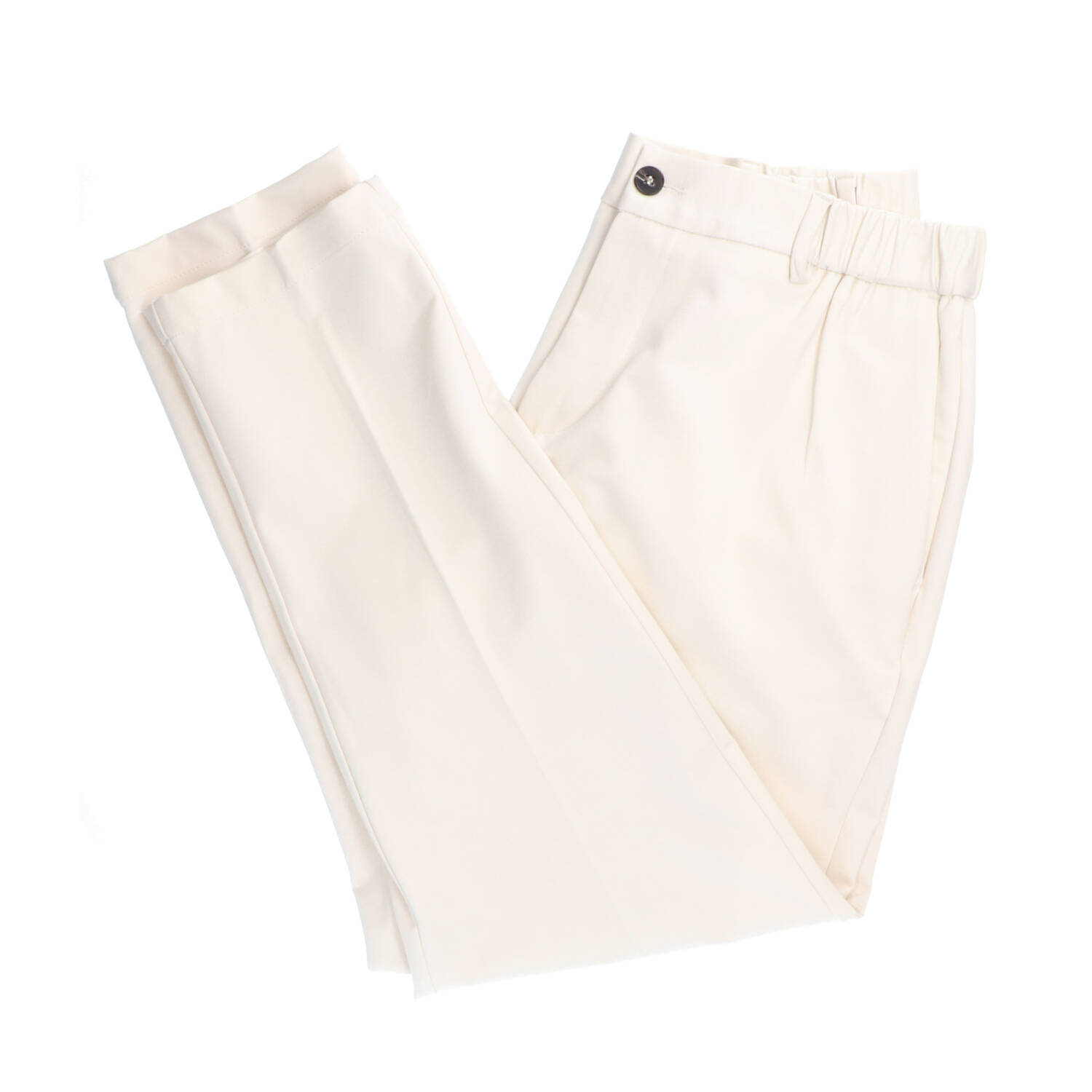 Over D Pantaloni OE1F2W5P26 SLIM FIT TASCHE DOPPIO F Bianco