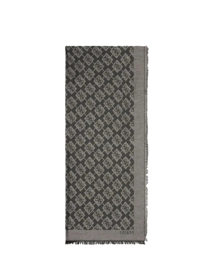 Guess Sciarpe SCARF JACQUARD 90X200 Nero