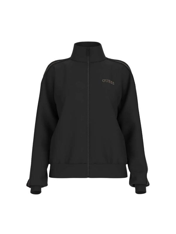 OCTAVIA HIGH NECK FULL-ZIP SWE Nero