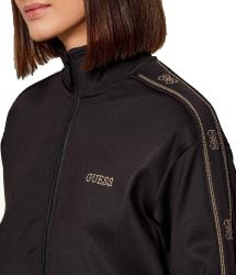 OCTAVIA HIGH NECK FULL-ZIP SWE Nero