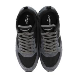 Sneakers Wen nylon suede bicolor blu scuro 