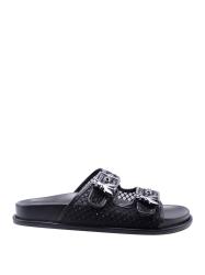 Patrizia Pepe Girl Sandali Sandali PPJ337 Ecoleather double string nero nero