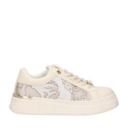 Alviero Martini Sneakers Sneakers Mappa geo pure white Beige beige 