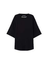 Palm Angels T-shirt CLASSIC LOGO OVER TEE Nero