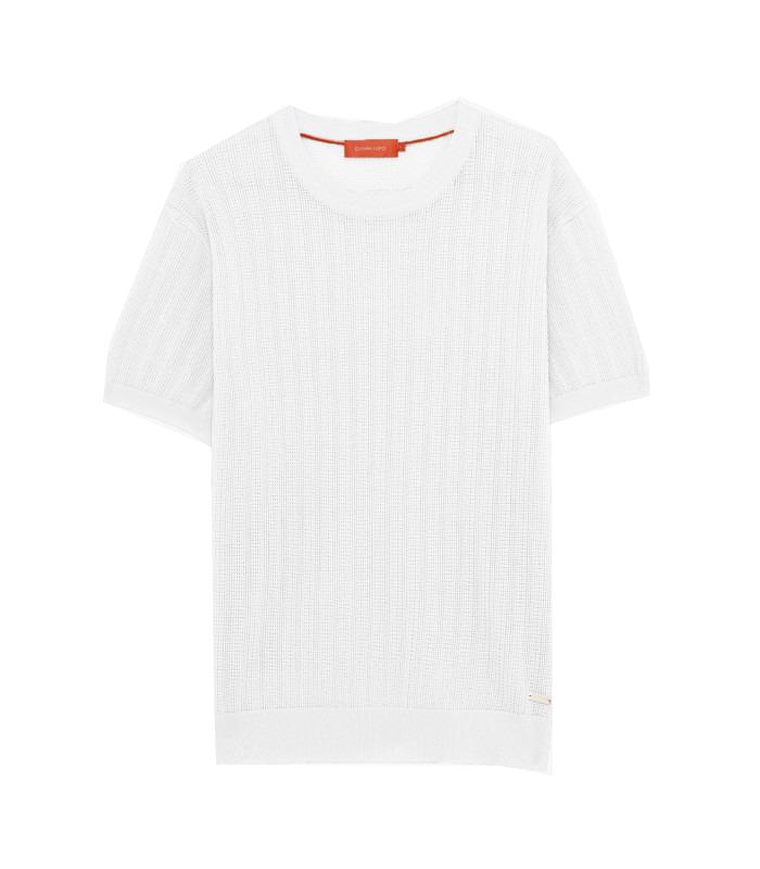 GL35338 MAGLIA TRAFORATA Bianco