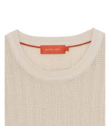 GL35338 MAGLIA TRAFORATA Beige