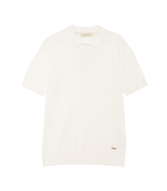 GL511S POLO IN MAGLIA Bianco