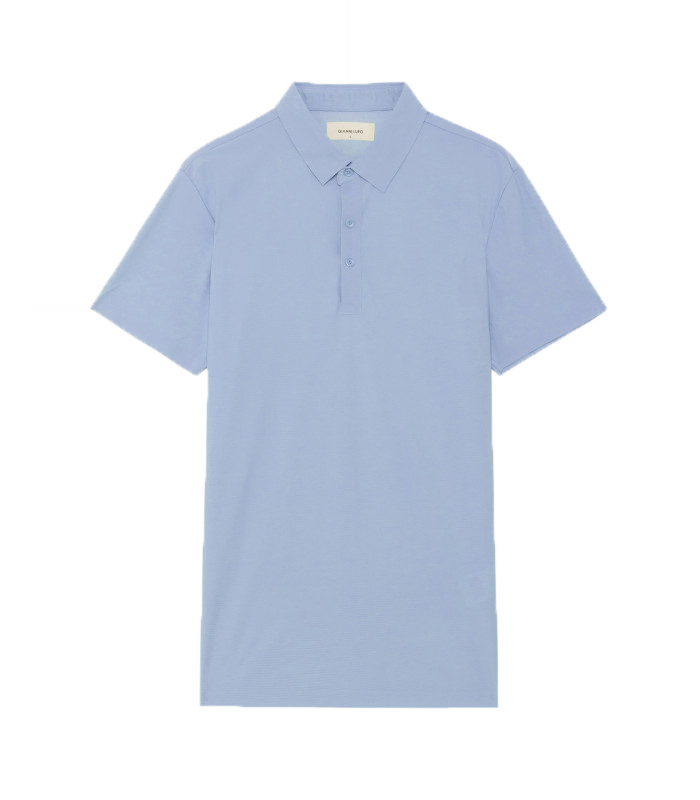 Gianni Lupo Polo  GL1003TB-S26 athleisure super stretch Azzurro