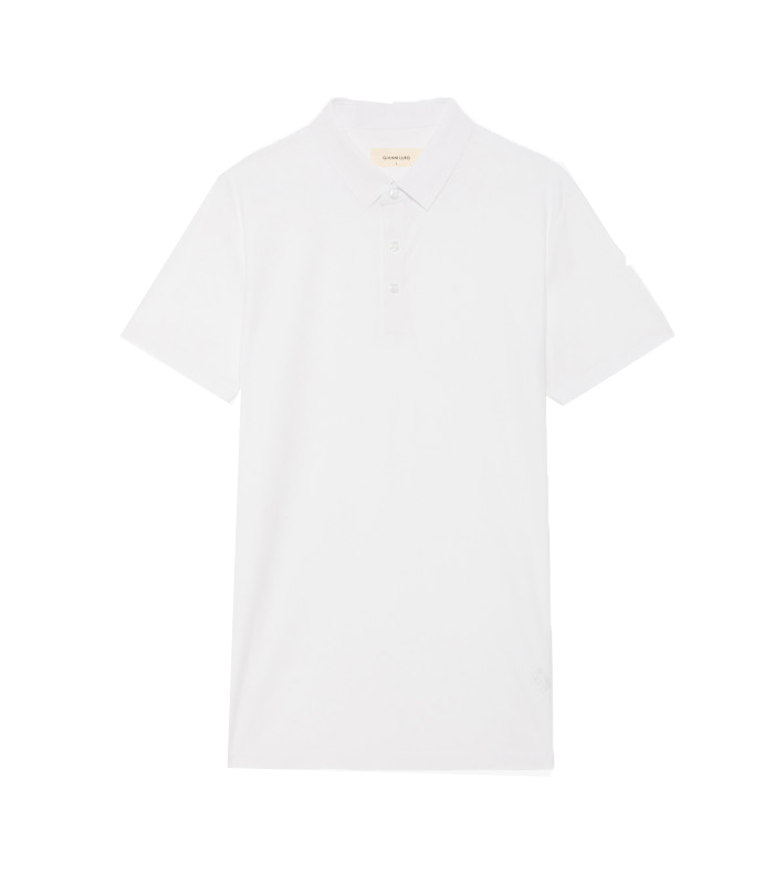 Gianni Lupo Polo  GL1003TB-S26 athleisure super stretch Bianco