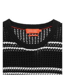 GL35323 MAGLIA TRAFORATA Nero