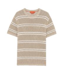Gianni Lupo T-shirt GL35323 MAGLIA TRAFORATA Beige