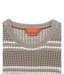 GL35323 MAGLIA TRAFORATA Beige