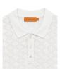 Gianni Lupo Polo GL35328 POLO MAGLIA TRAFORATA Bianco - Foto 2