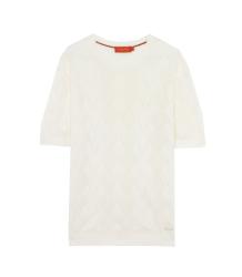 Gianni Lupo T-shirt GL35325 PATTERN GEOMETRICO Bianco