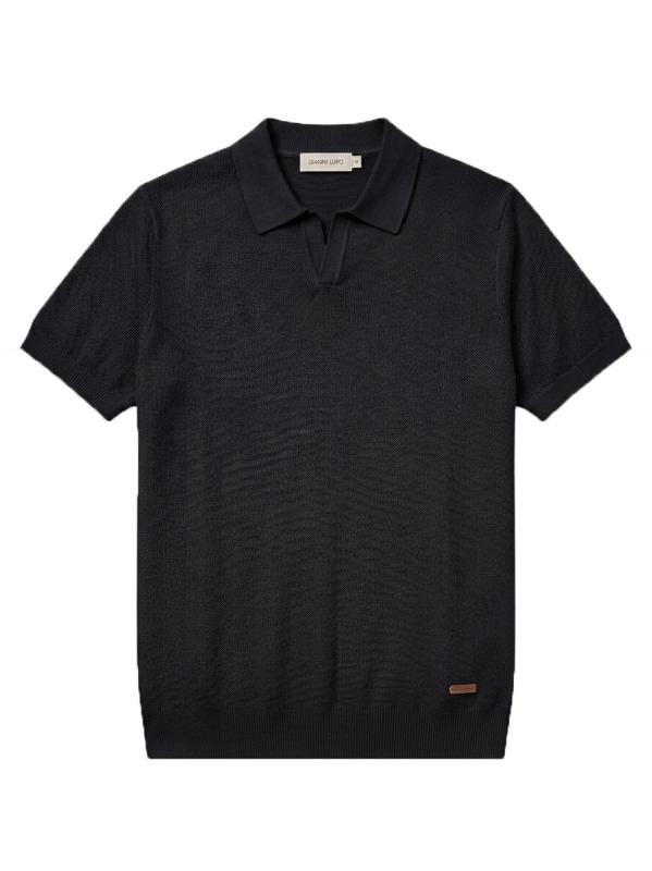 GL35320 COLLETTO POLO PIQUET Nero