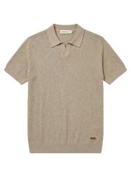 Gianni Lupo T-shirt GL35320 COLLETTO POLO PIQUET Beige