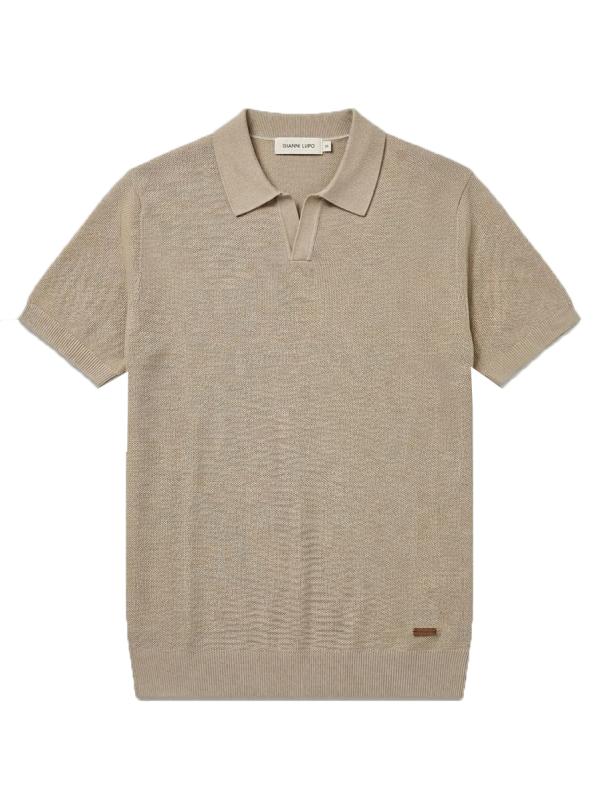GL35320 COLLETTO POLO PIQUET Beige